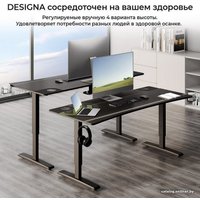 Геймерский стол Eureka Ergonomic ERK-IM6301-BK