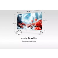 Телевизор Evo TV 24 White TD0051748RU