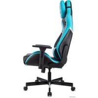 Игровое (геймерское) кресло Knight Thunder 5X (черный/голубой)