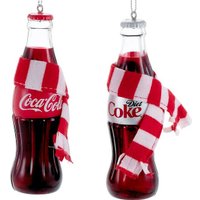 Елочная игрушка Kurt S. Adler Kurt Christmas 2025 Кока-кола в шарфике CC1121