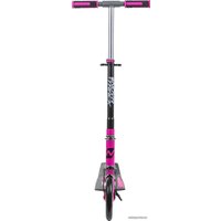 Двухколесный подростковый самокат Novatrack Polis 200P.POLIS.PN9 (черный/розовый)