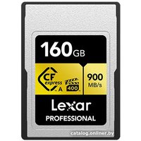 Карта памяти Lexar Professional CFexpress Type A Gold LCAGOLD160G-RNENG 160GB