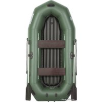 Моторно-гребная лодка Лоцман Профи 300 ВНД (зеленый)