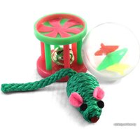 Игрушка для кошек Triol XW7006 22181054 (мяч, мышь, барабан)