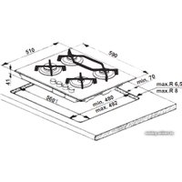 Варочная панель Whirlpool AKT 6410/NB