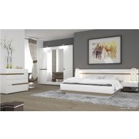 Шкаф распашной Anrex Linate 4D/TYP 23 А Белый/Сонома Трюфель