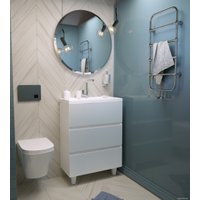  MarkaOne Тумба с раковиной Bumble 60Н 2я У90671 (белый)