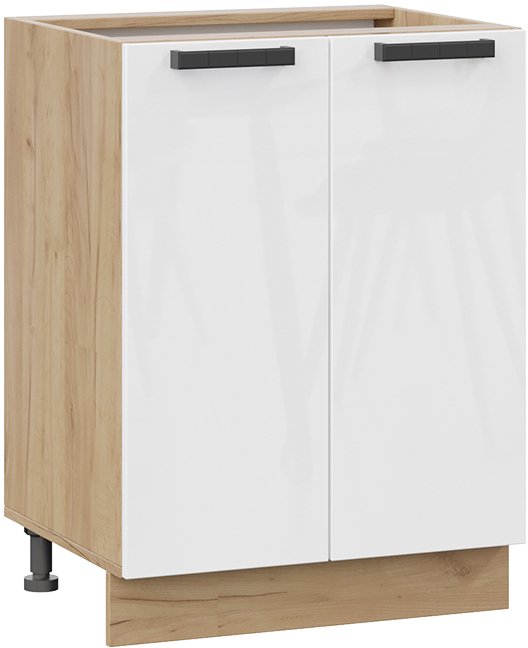 

Шкаф напольный Трия Детройт 1Н6 исп.2 (дуб крафт золотой/белый глянец)