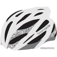 Cпортивный шлем Green Cycle New Alleycat L (белый/серый)