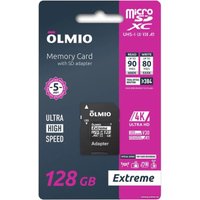 Карта памяти Olmio microSDXC 256GB Extreme UHS-I (U3)