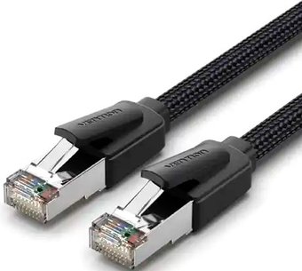 Кабель Vention IKOBN RJ45 - RJ45 (15 м, черный)