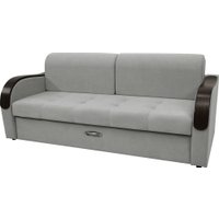 Диван Сириус Лидер-1 НПБ (Eva 08 велюр светло-серый)