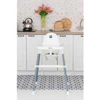 Высокий стульчик VipBaby Loft (white)