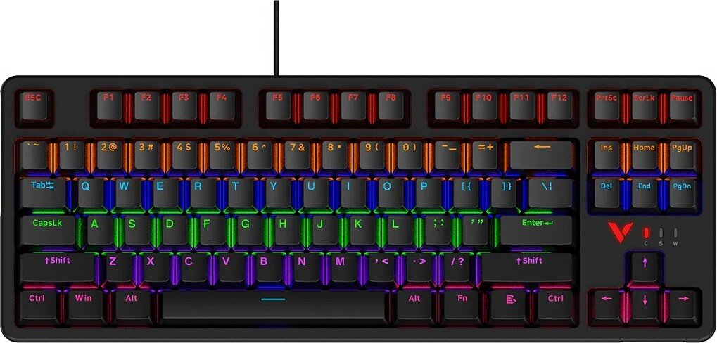 

Клавиатура Rapoo V500Pro-87 2024 (черный)