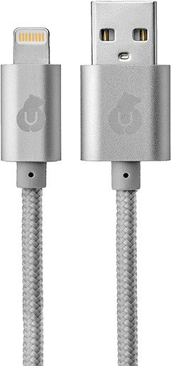 

Кабель uBear Cord USB Type-A - Lightning DC01CG01-I5 (1 м, серый)