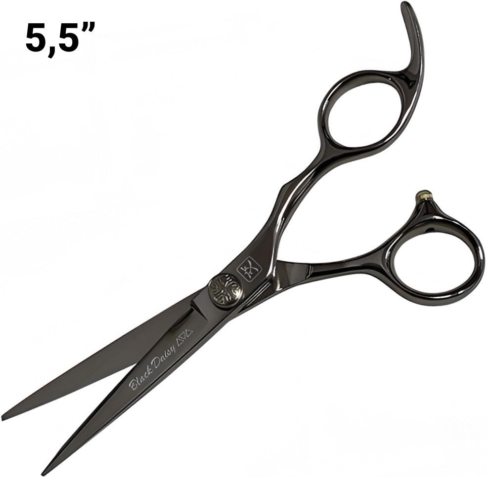 Ножницы парикмахерские Katachi Black Daisy 5.5 K30355