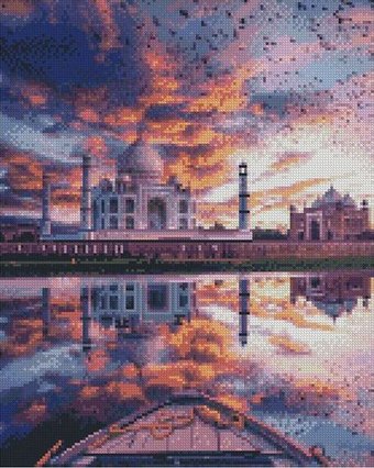 Картина по номерам Kolibriki Тадж-Махал ZM-1918