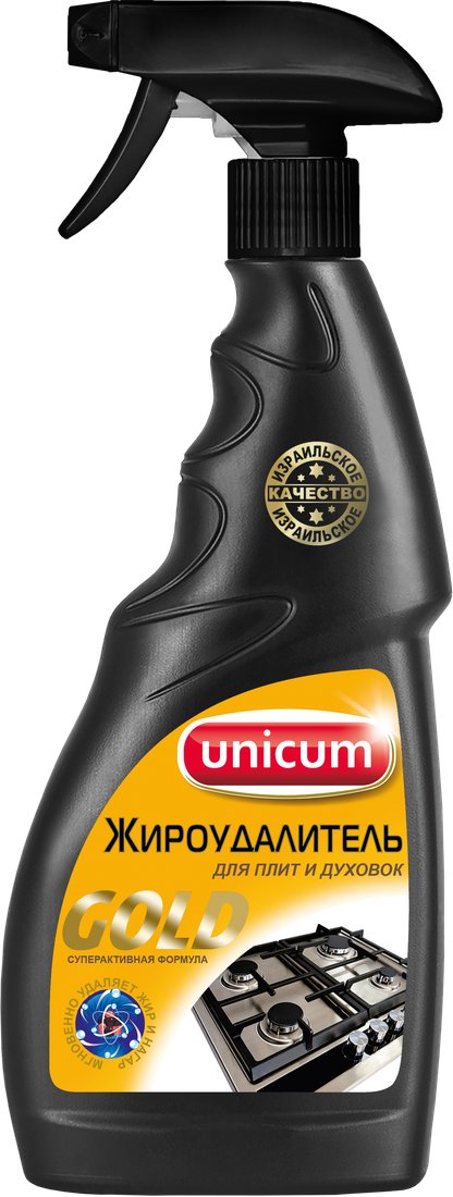 

Средство для вытяжек Unicum Жироудалитель GOLD 750 мл