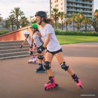 Роликовые коньки Powerslide One Stargaze 940659 (р. 37-40, розовый)