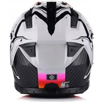 Мотошлем LS2 MX708 Fast II Wash (3XL, белый)