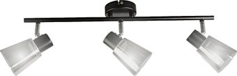 Припотолочная люстра Aitin Pro НПБ 02-3x40-102 1434/3 (черный/хром)