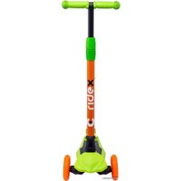 Трехколесный самокат Ridex Chip (оранжевый/зеленый)