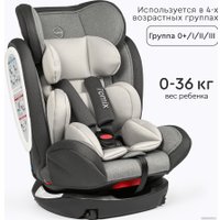 Детское автокресло Tomix Jasper Isofix DS15 (серый)