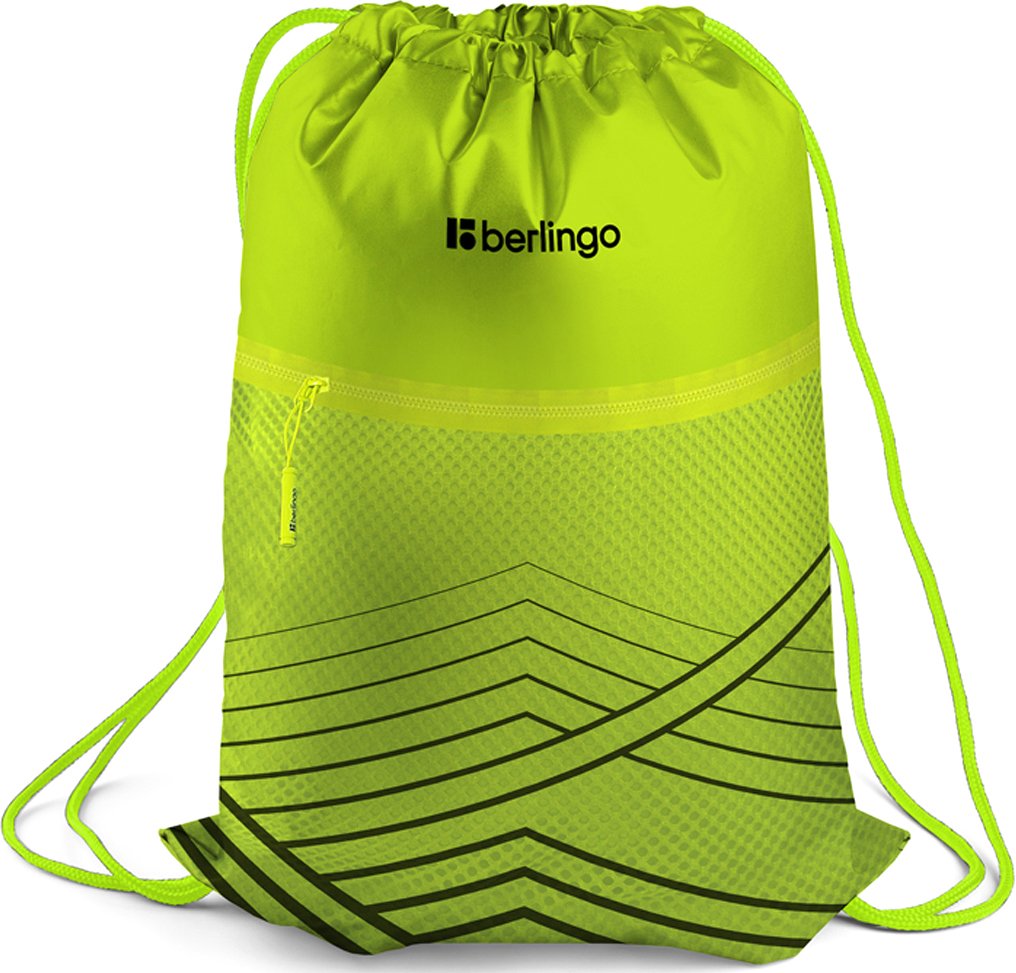 

Мешок для обуви Berlingo Green geometry MS230204