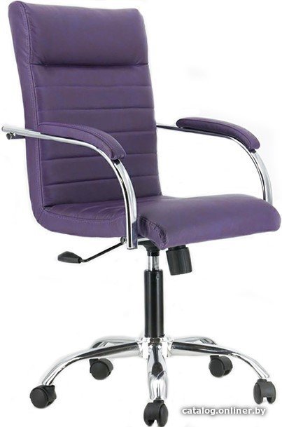 Офисное кресло King Style Oskar Chrome GTP (фиолетовый)