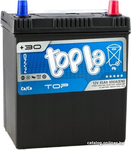 Автомобильный аккумулятор Topla TOP JIS TT35JX (35 А·ч)