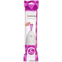 Пакеты для мусора Brabantia PerfectFit C 10-12 л 137945 (40 шт, белый)