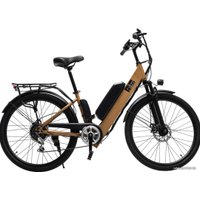 Электровелосипед Furendo E-Butterfly 350 (коричнево-бежевый матовый)
