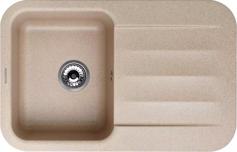 

Кухонная мойка KUPPERSBERG Lira 1B1D Beige