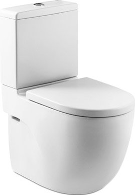 Унитаз напольный Roca Meridian-N Compacto (342248000 + 341242000) (без сиденья)