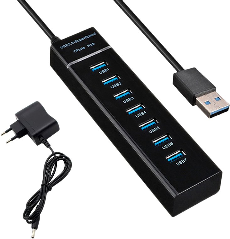 

USB-хаб USBTOP USB Type-A - 7xUSB Type-A 556944