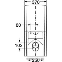 Унитаз напольный Gustavsberg Artic 4310 [GB114310301737]