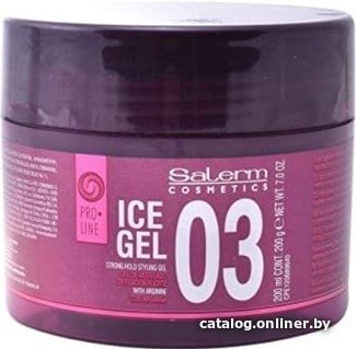Гель Salerm Cosmetics сильной фиксации Ice Gel Pro Line 200 мл