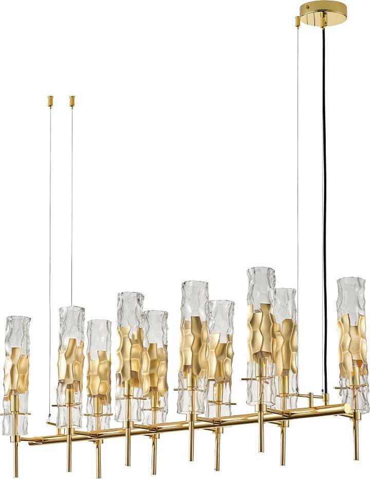 

Подвесная люстра Crystal Lux Primavera Sp10 Gold