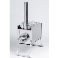 Свободностоящая печь-камин Инвент Экономка большая (с экранами)