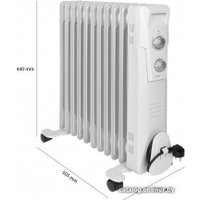 Масляный радиатор Clatronic RA 3737