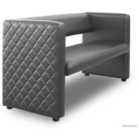 Диван Brioli Джино двухместный 1.3м (L21/серый)