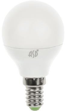 

Светодиодная лампочка ASD LED-Шар-standard E14 7.5 Вт 6500 К 4690612019017