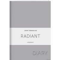 Ежедневник Канц-Эксмо Radiant. Серый ЕКР62215205 (176 л)