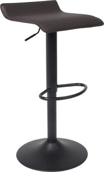 

Стул AksHome Slim (экокожа, коричневый/черный)