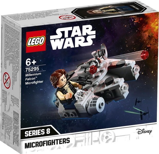 

Конструктор LEGO Star Wars 75295 Микрофайтеры: Сокол тысячелетия
