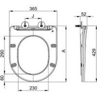 Сиденье для унитаза AV Engineering Comfort X1 AVWHR203X1C