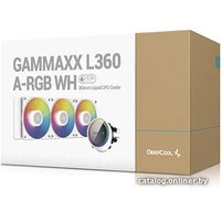 Жидкостное охлаждение для процессора DeepCool Gammaxx L360 A-RGB WH DP-H12CF-GL360-ARGB-WH