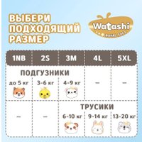 Трусики-подгузники Watashi Royal Soft 4 L 9-14 кг (168 шт)