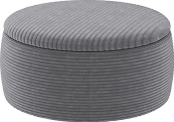 Пуфик Делком40 Сату 01 Zoom NEW Ash 21 (серый)