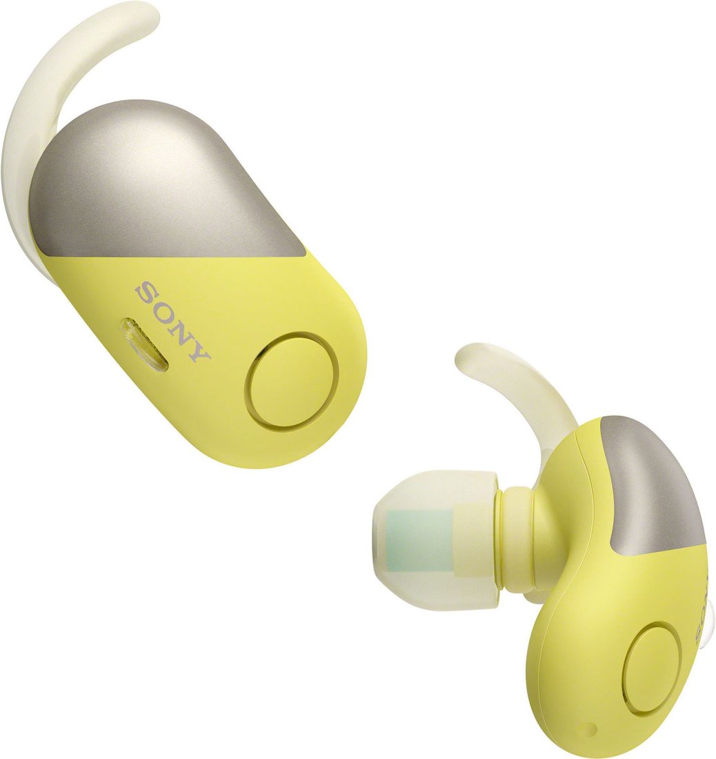 

Наушники Sony WF-SP700N (желтый)